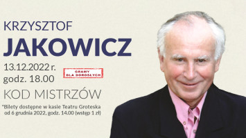 KOD MISTRZÓW Krzysztof Jakowicz 13.12.2022