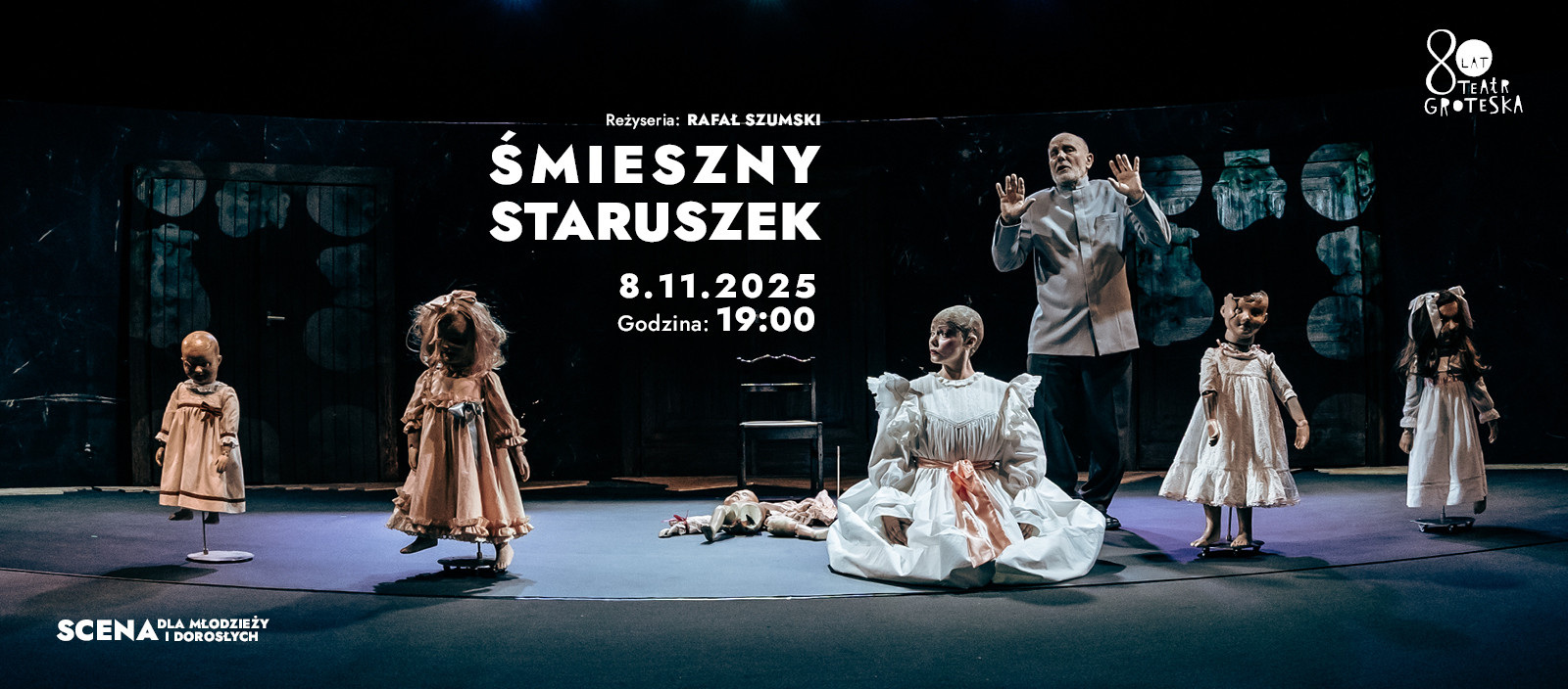 Śmieszny staruszek