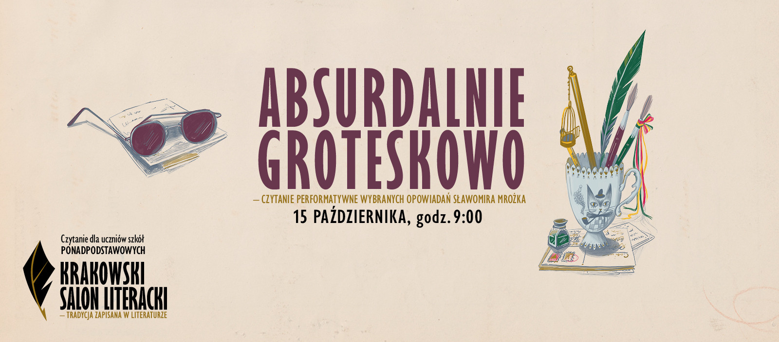 Mrożek - czytanie performatywne