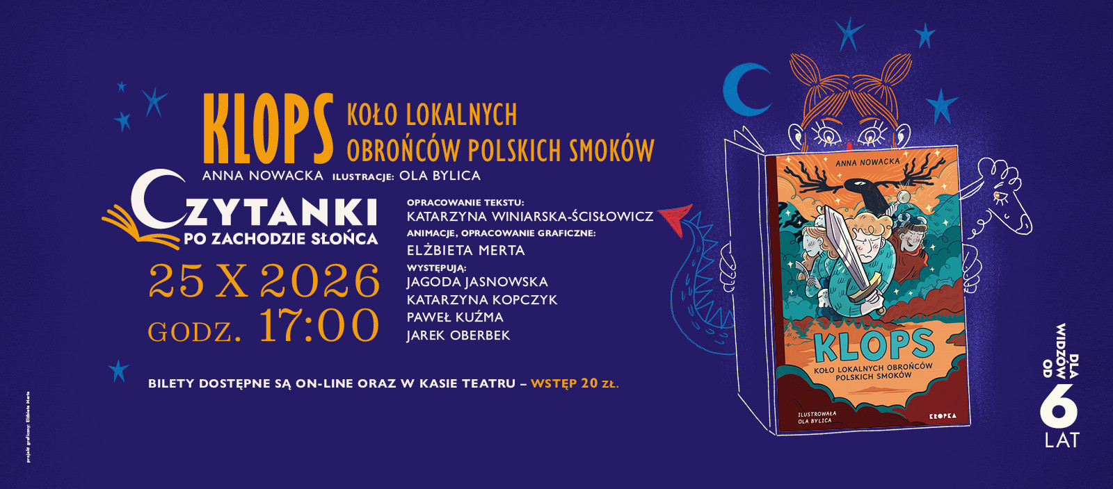 KLOPS - czytanki po zachodzie słońca