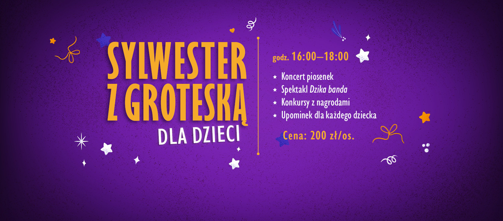 Sylwester dla dzieci