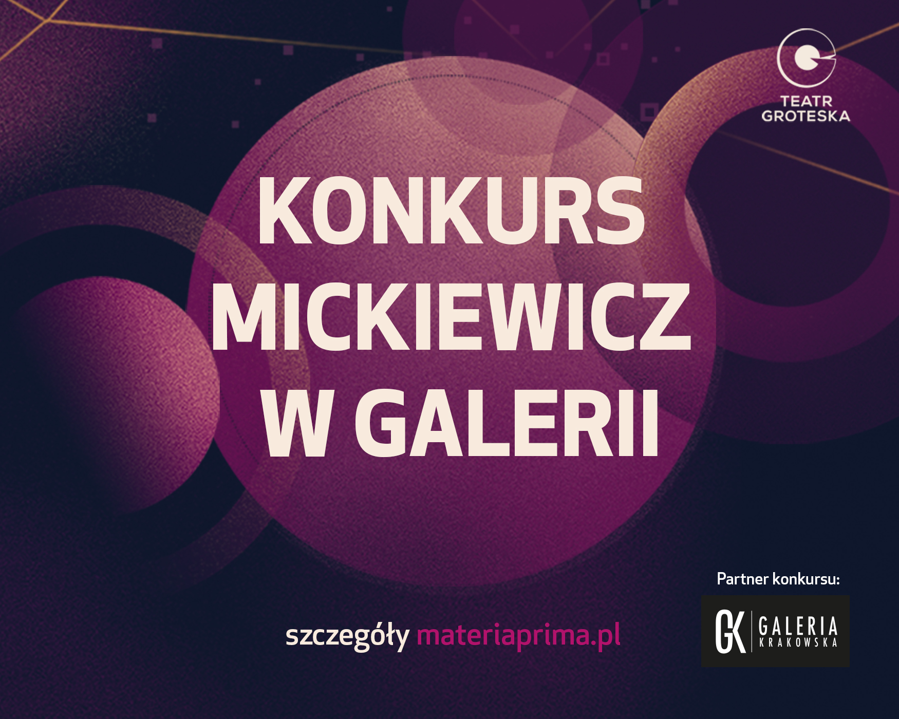 Konkurs „Mickiewicz w Galerii”