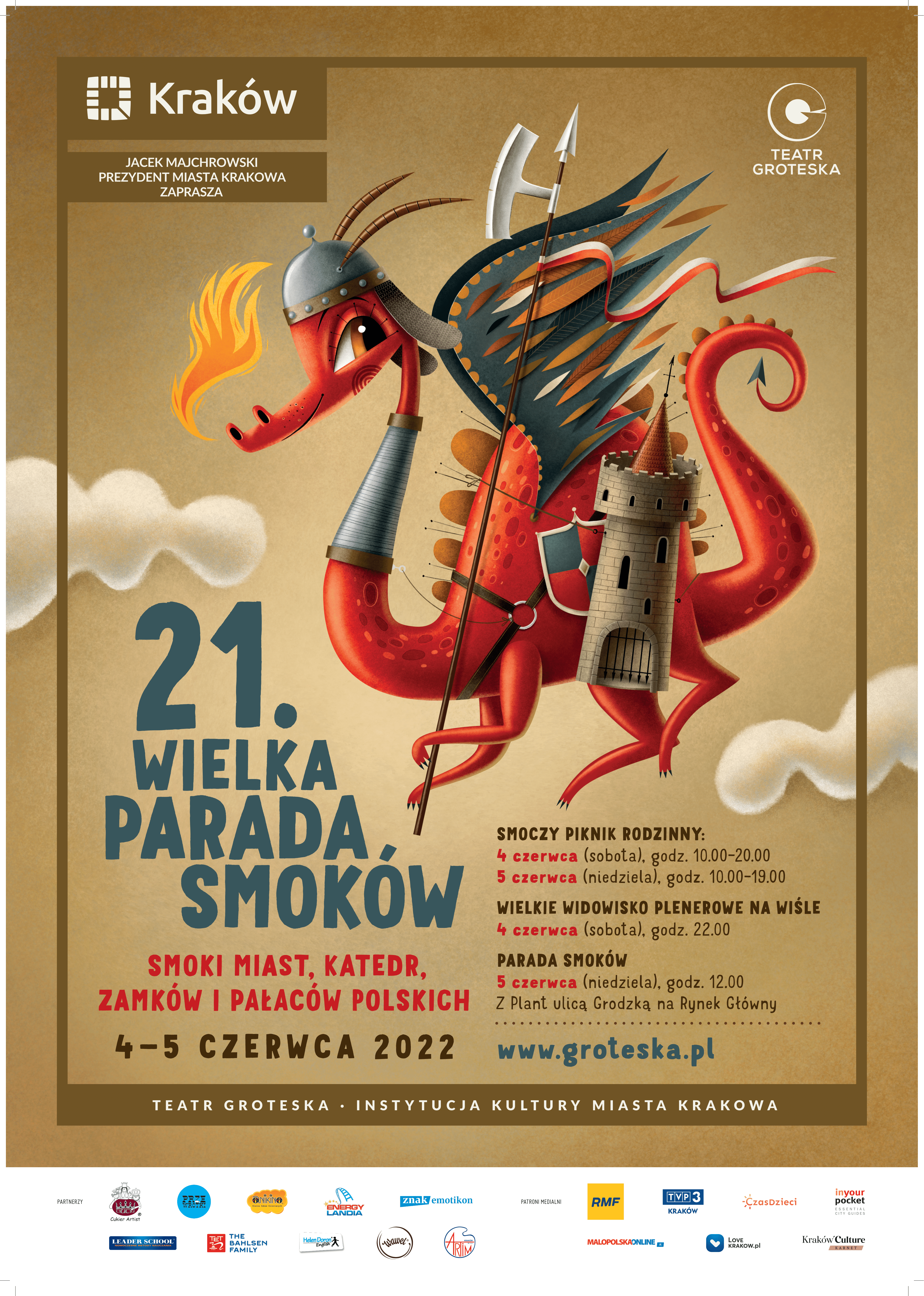 21. WIELKA PARADA SMOKÓW. SMOKI MIAST, KATEDR, ZAMKÓW I PAŁACÓW POLSKICH