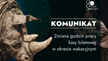 Zmiana godzin pracy kasy biletowej w okresie wakacyjnym