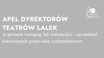 Apel dyrektorów teatrów lalek