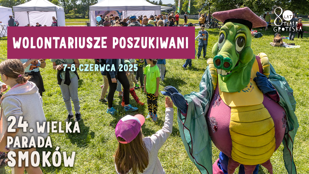 Zostań wolontariuszem podczas 24. Wielkiej Parady Smoków