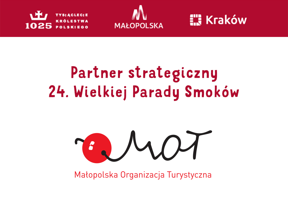 Małopolska Organizacja Turystyczna partnerem strategicznym 24. Wielkiej Parady Smoków