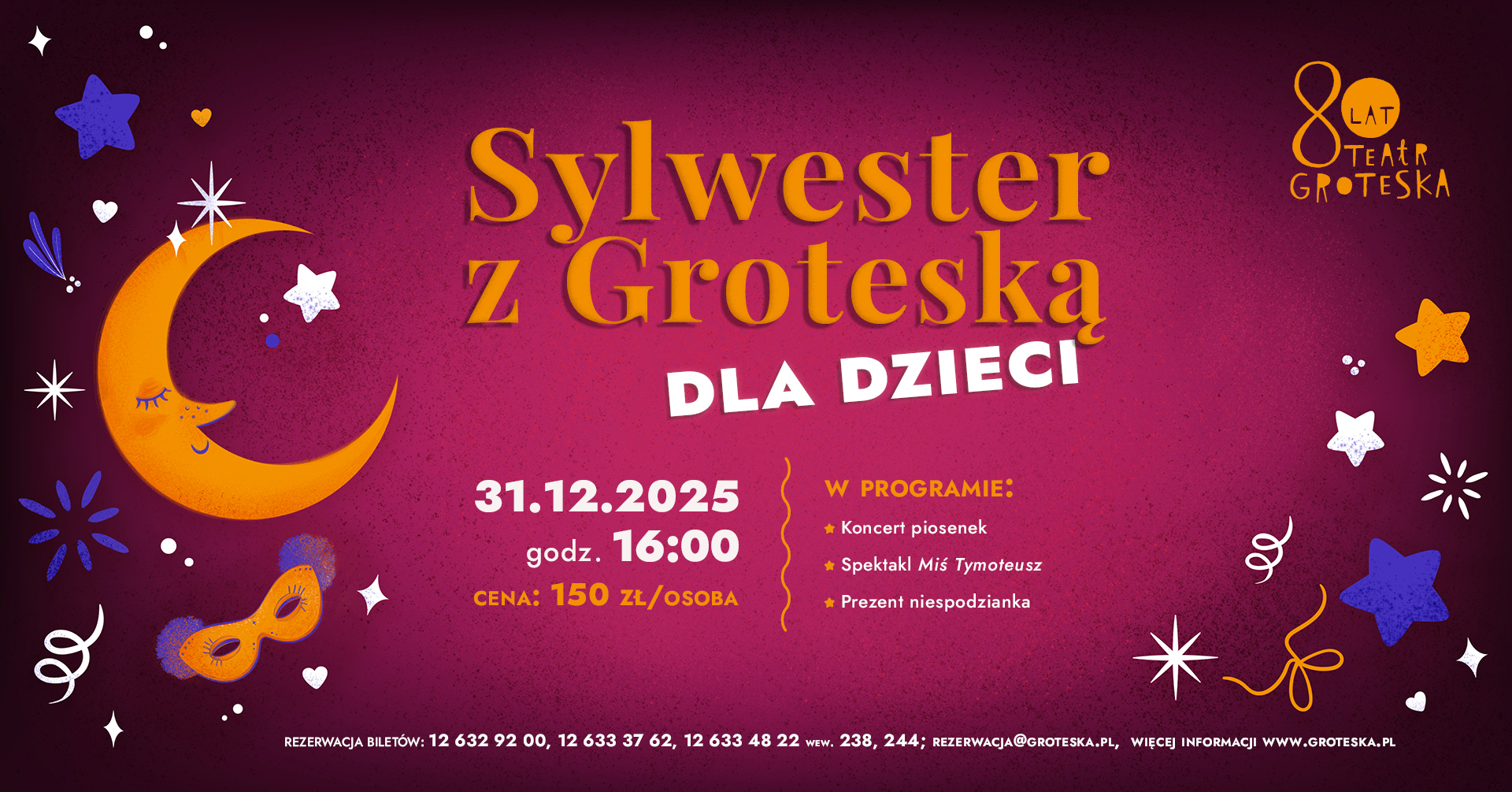 Sylwester z Groteską dla Dzieci